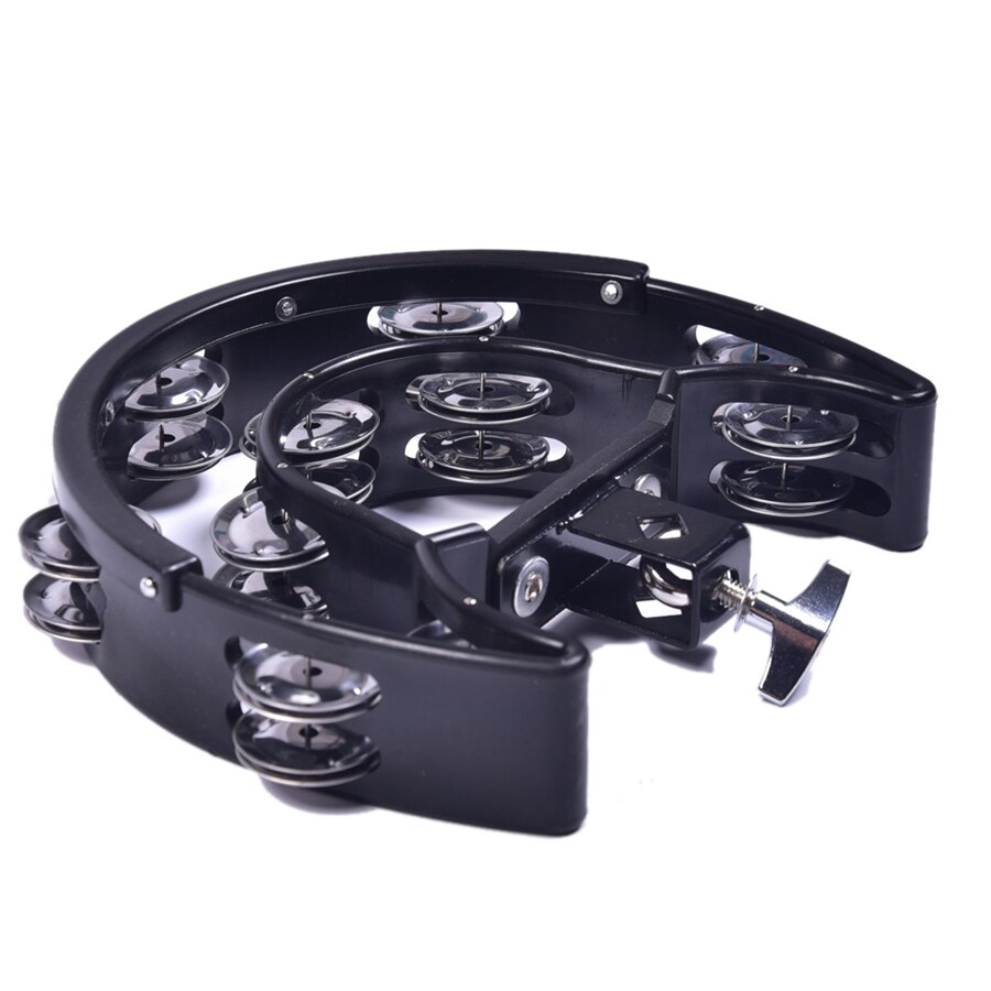 Double Ring Moon Tambourine Tambourine Jazz Drum R... – Grandado