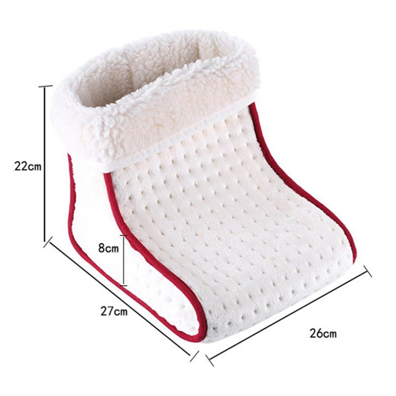 Elektrisk opvarmet sæde varm fodvarmer opvarmningspude vaskbar varme kontrolindstillinger varmere pude termisk fod varm massage