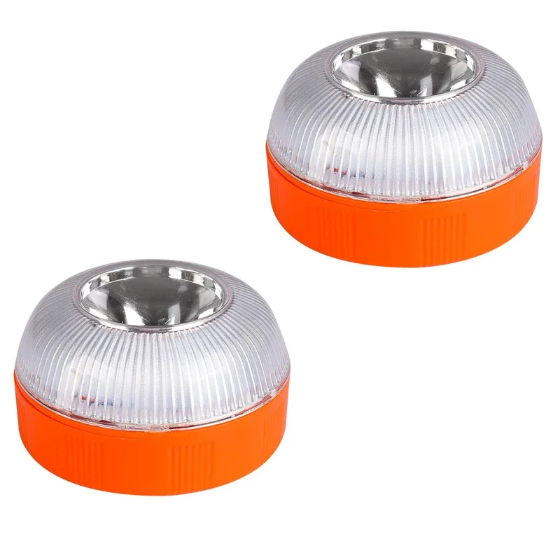 Lampe LED blanche à l'iode avec batterie, lumière de secours, lumières jaunes, lumière clignotante, circulation, bain, induction magnétique, salle de bain, T,: YELLOW