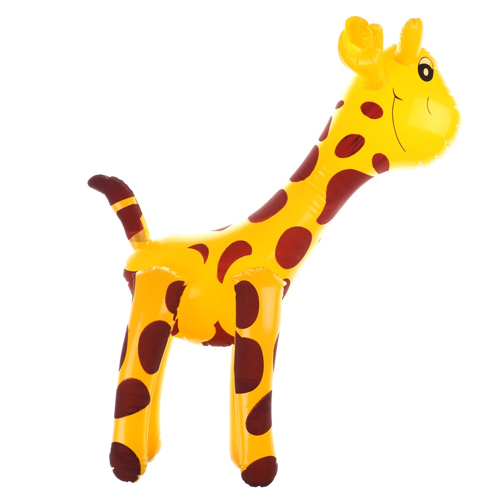 Deer Shaped Balloons Infaltable Cartoon Animals PVC Giraffe Inflatable Toys Children 45*18cm