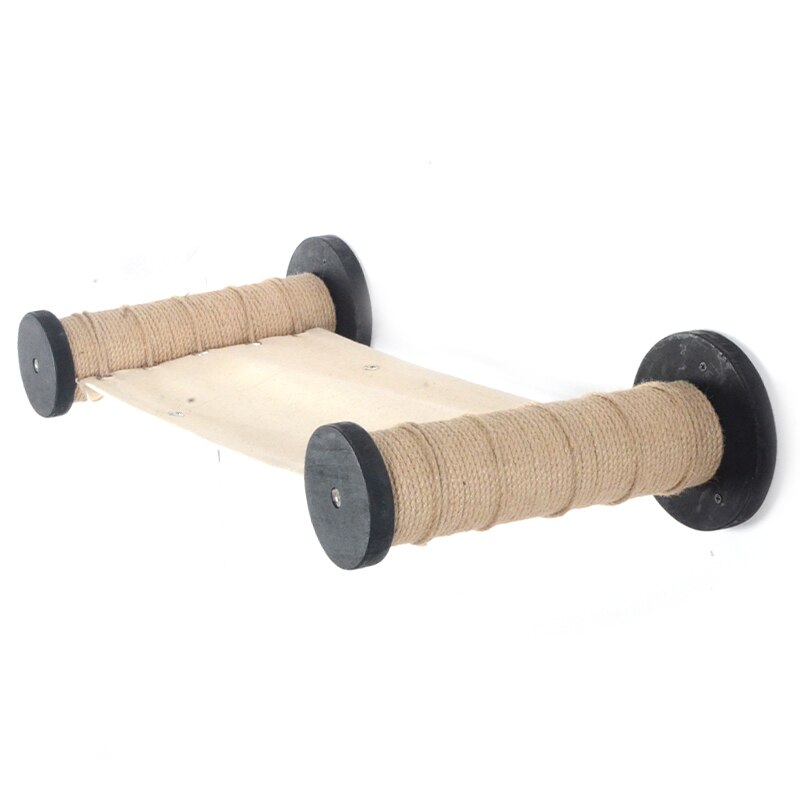 cat hammock tree sisal scratching post house climbing frame pet furniture