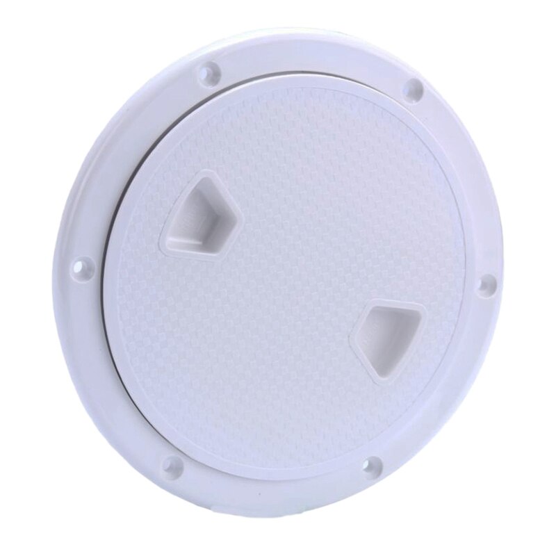 6 inch Round Hatch Cover - Non Slip Inspection Deck Plate for Marine Boat Kayak Canoe: Default Title
