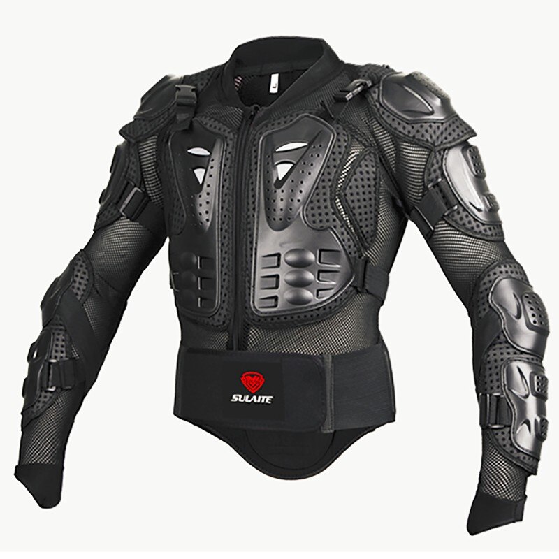 Black/RED Motorcycles Armor Protection Motocross Clothing Jacket Protector Moto Cross Back Armor Protector Motorcycle Jackets