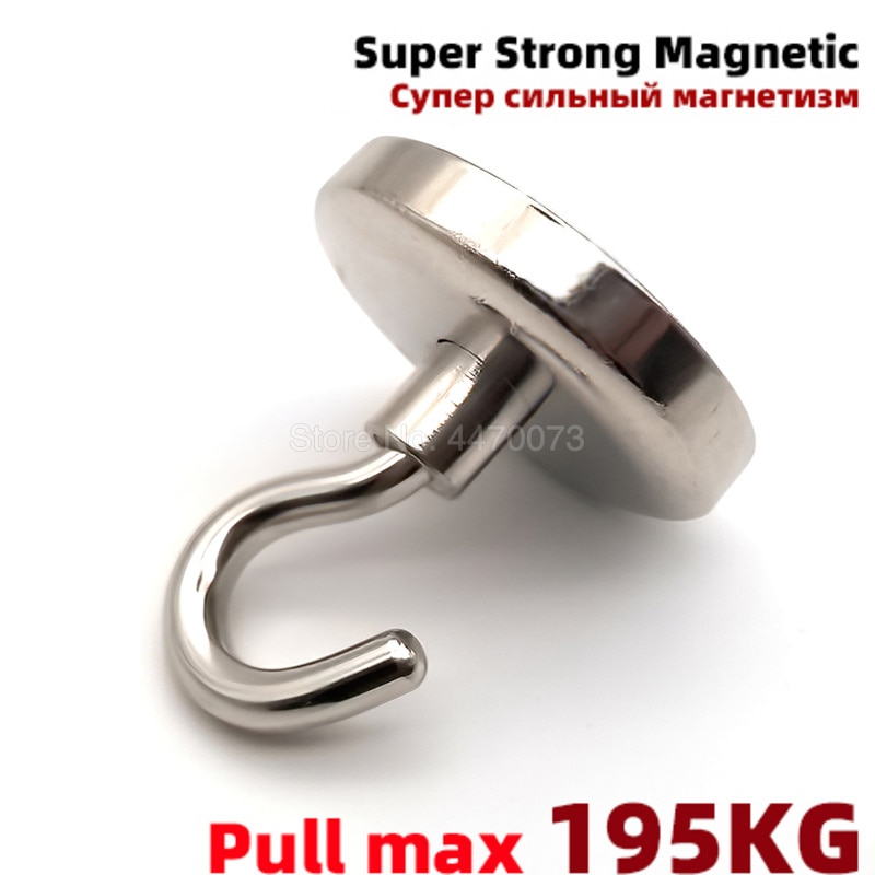 1 stk super stærk magnet fiskeri kraftig magnetisk søgning aimant puissant neodym bjærgning krog pot imanes magneter