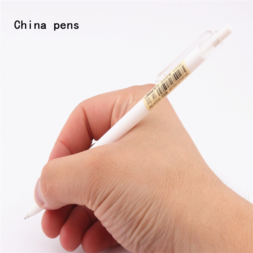 Simple 7216 Fine body Mechanical Pencil office School Smooth writing Sketch drawing pens art Automatic Pencil