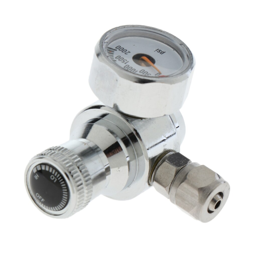 Aquarium CO2 Regulator G5/8 Valve Easy to Adjust CO2 Level in Tank