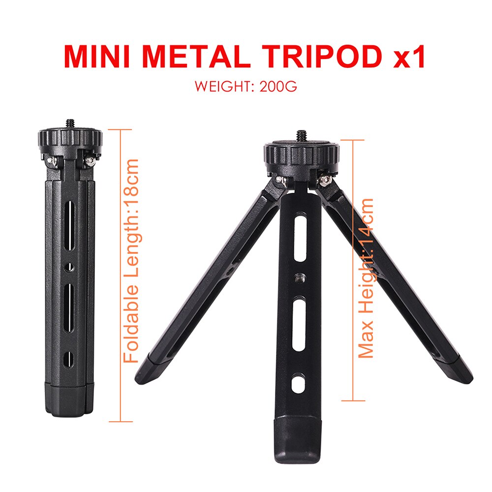 Handheld Licht Zauberstab Tragbare RGB LED Video Licht Bar 1530 ° Volle Farben Fotografie Leuchtstoffröhre Stock, 3200-6000K Dimmen, 2000 Lm: Metall Mini Stativ x1