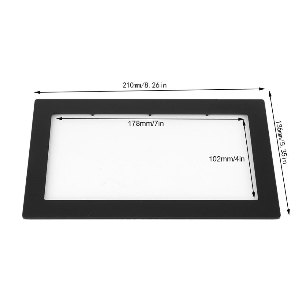 7in 2Din Car Fascia Dash Instalación en Kit de marco ajustable se adapta para Peugeot 307 Peugeot 2003-2008x178x102mm accesorios de coche
