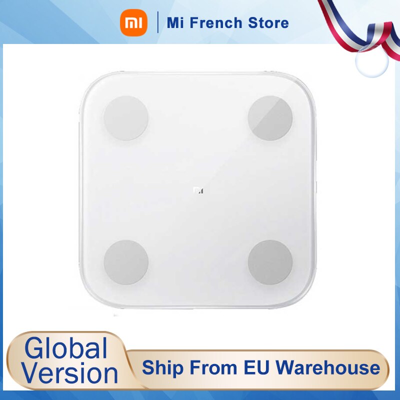 Original Xiaomi Mi Body Composition Scale 2 Smart Bathroom Weight Weighing Scales Digital Smart Balance Body Fat Fit MiHome APP