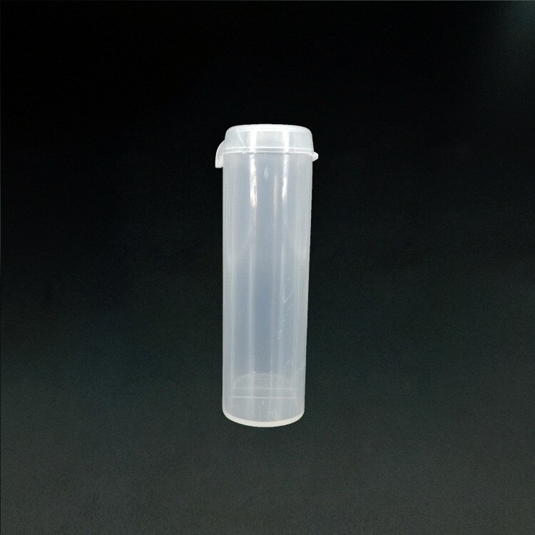 1PC 2X18650 Plastic Battery Box Two Sections 18650 Transparent Storage Box PP Strong Hard Holder Case