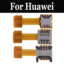 Hybrid Doppel Dual Sim karte Adapter Verlängerung Für huawei Ehre 5A 4C Pro 6x 5C 8 V8 6C 8 Lite 7X 6A 8 Pro Ansicht 10 9 9 Lite