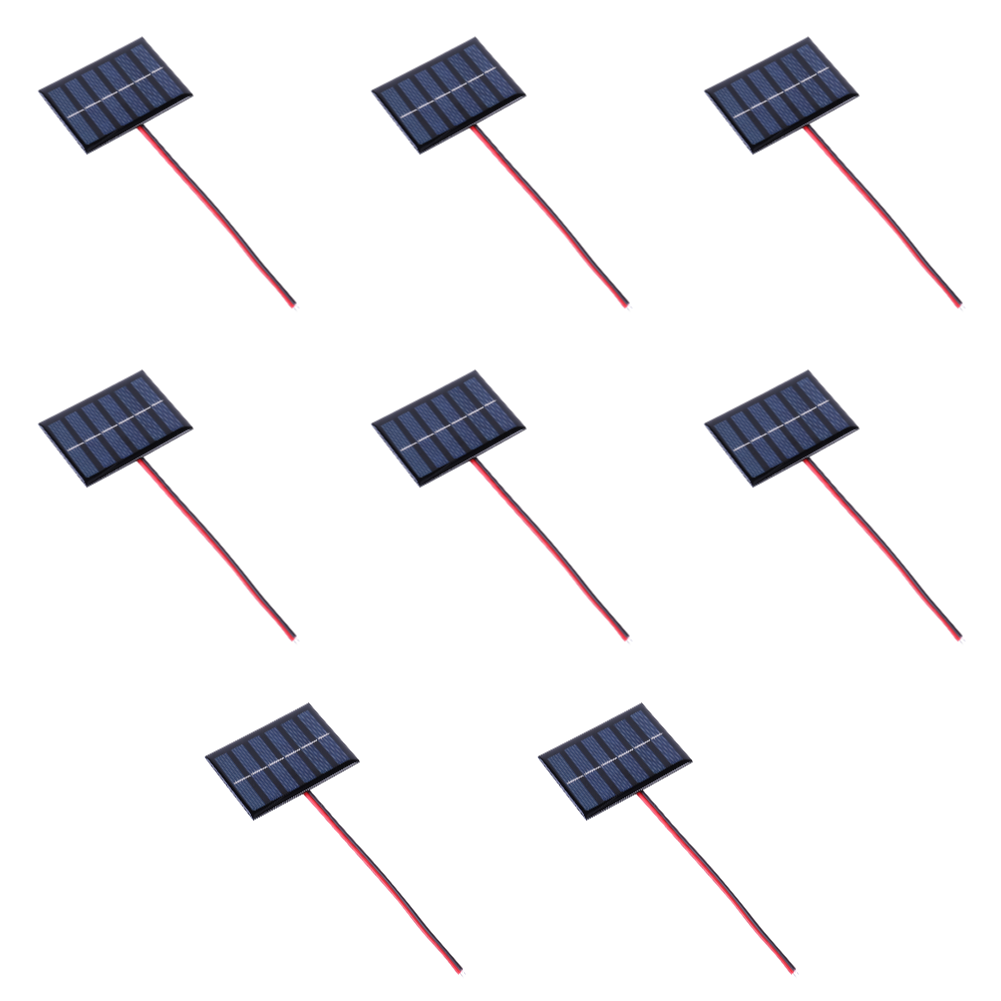 1w 3v 100ma diy ładowarka solarna power bank z kablem do ładowania 2-3v akumulatorów 1-10 szt. panel ładowarki solarnej do lampy wentylatora: Inny