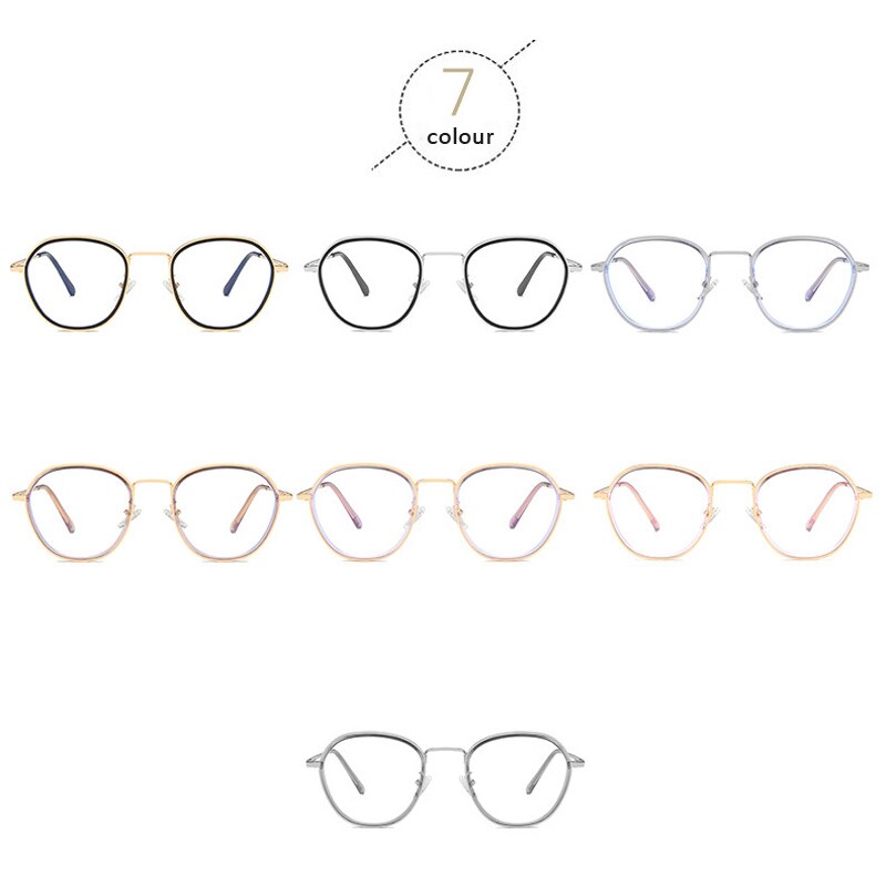 Simple Spectacle Seemfly Classic Retro Glasses Frame Anti Blue Lght... – Grandado