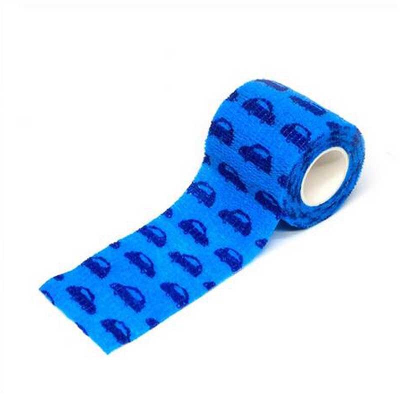 Cartoon Pattern Self Adhesive Bandage Self Adherent Wrap Non-Woven Cohesive Bandages for Ankle Sprains Swelling Pet 4.5M: BC