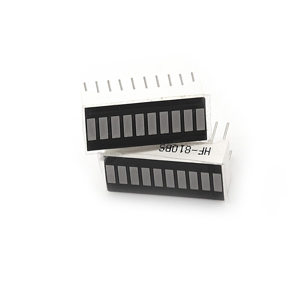 10 Segment LED Bargraph 2 Stück 10-Segment LED Bargraph Anzeige