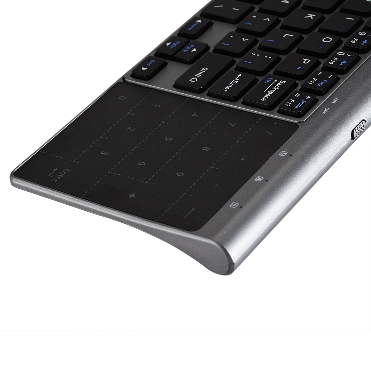 1pc Black Keyboards Wireless Touch Keyboard With Touchpad For Computer PC