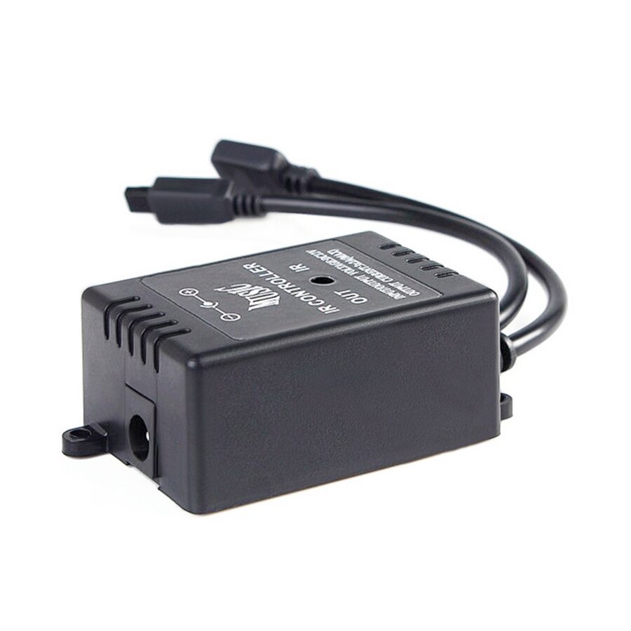 Musik rgb controller dæmper led strip lys 20 nøgle fjernbetjening stemme sensor controller til smd 5050 3528 led tape lys