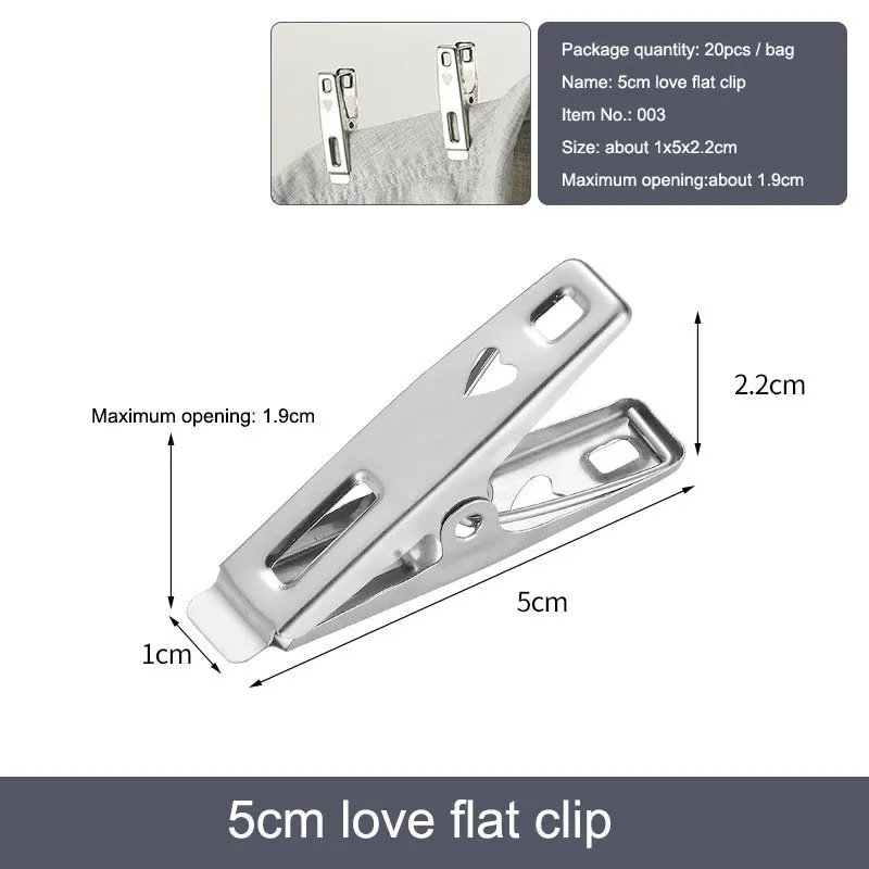 3-20 Stuks Kleding Clips Rvs Zwembad Handdoek Clips Wasknijpers Pinnen Houders Kleding Quilts Klemmen Afdichting clip Naaien Clip: Antique Copper