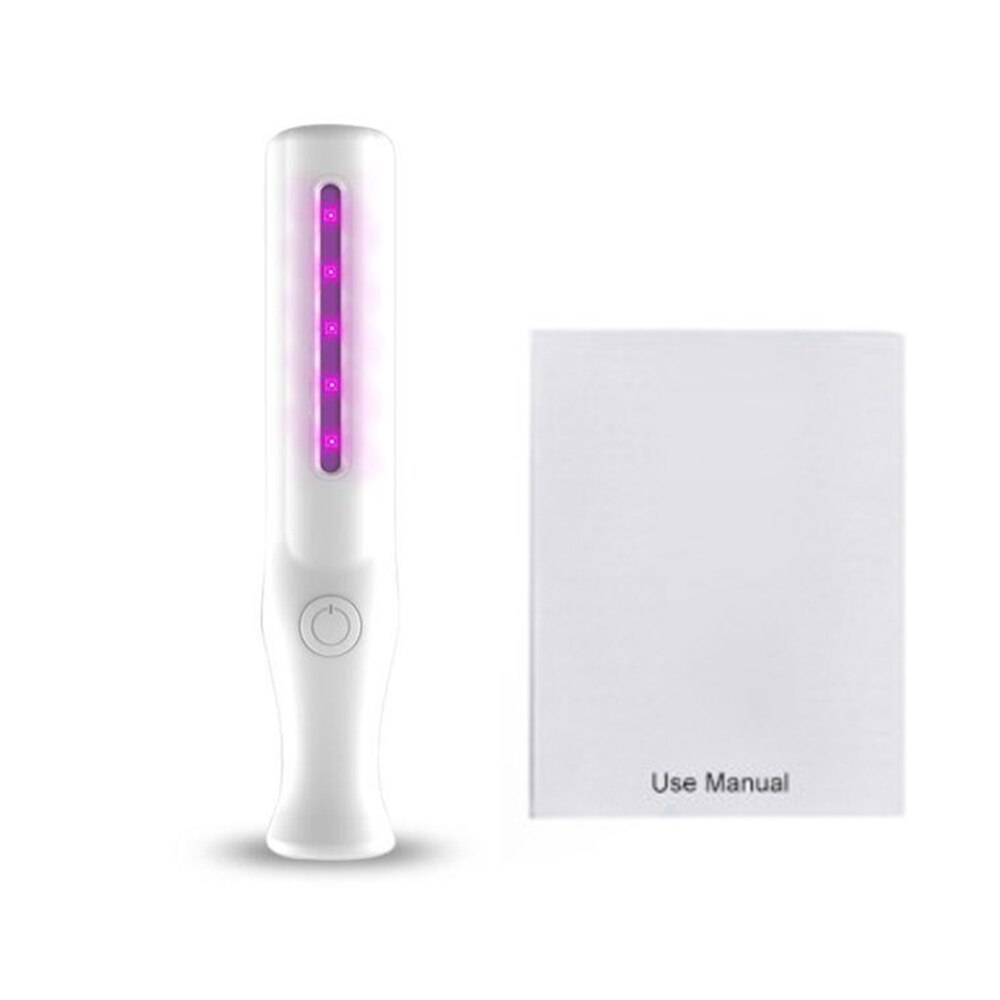 Upgraded Version Uvc Germicidal Light Usb Phone Car Room Clean Bacteria Virus Light Smart Gravity Sensor Light With Battery