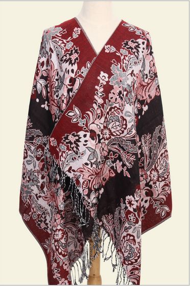 Runmeifa langt plaid tørklæde kvinder vinter print tørklæder sjaler wrap pashmina tørklæde varm cashmere kvinde stole tørklæder 190 x 70cm: 8