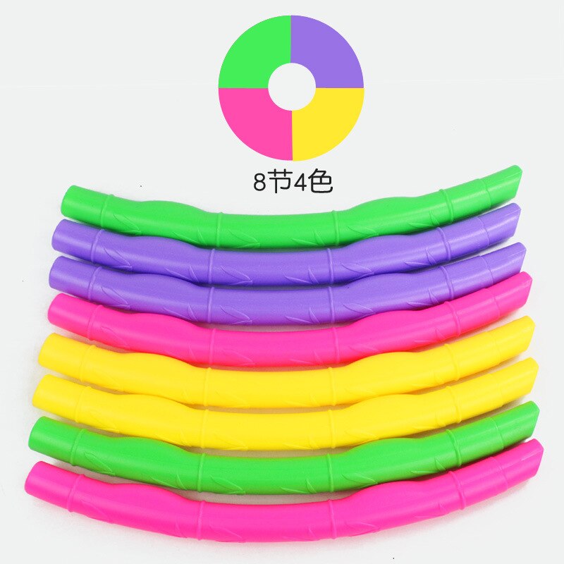 Kids Plastic Sport Hoops Removable Fitness At Home Waist Exercise Fitness Training Fat burning Hoop Reifen Sport Equipment BN50S
