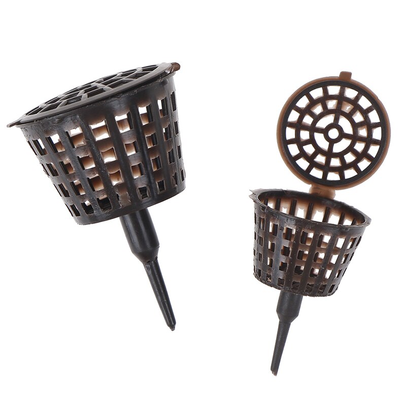 10Pcs Fertilizer box Bonsai Tool Fertilizer Cover Basket Box Dome Case Plastic Plant Bug Portable Nursery Pots