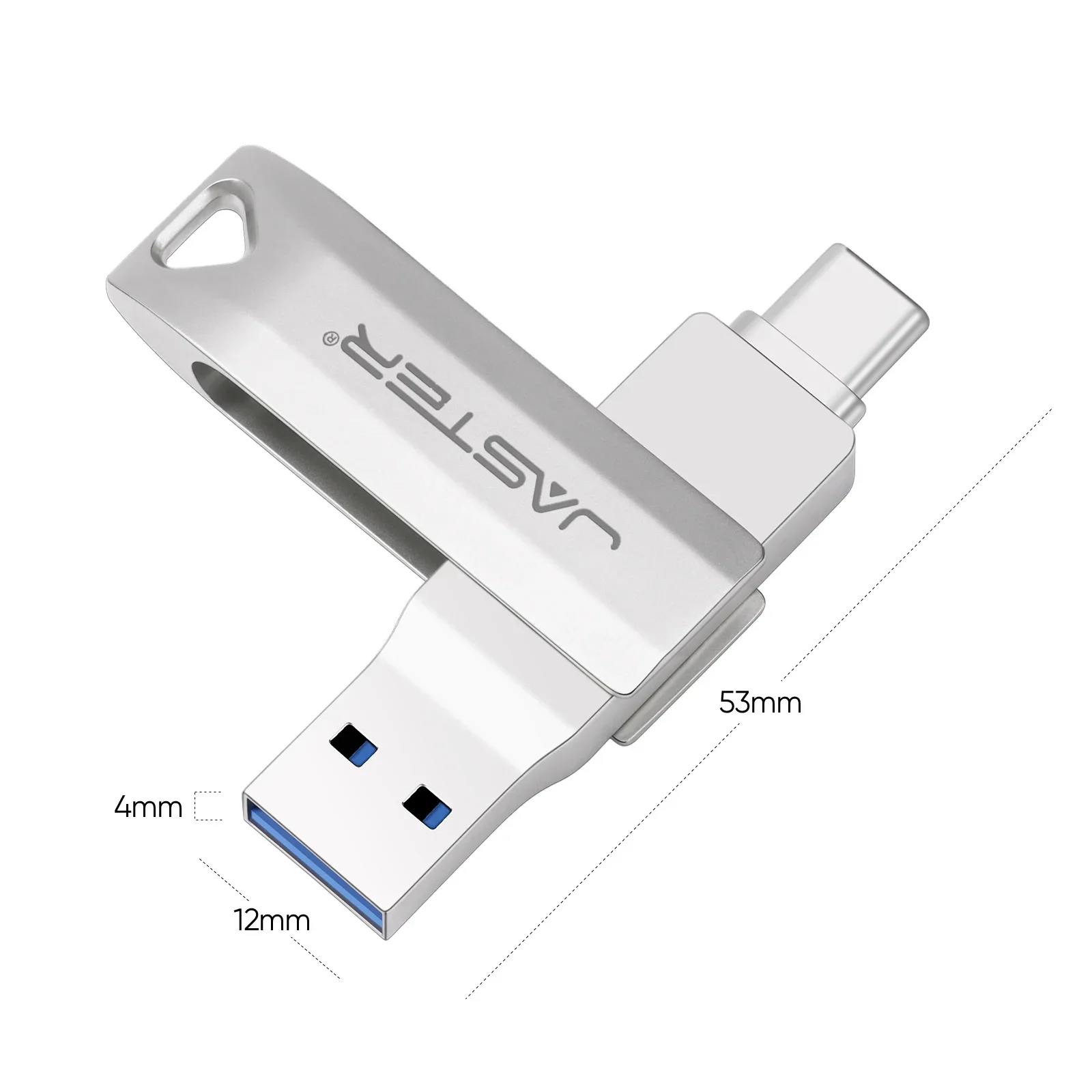 USB-C Flash Pen Drive 256GB TYPE-C USB 3.0 Flash Drive 128GB OTG Metalen Memory Stick 64GB USB3.0 Creatief cadeau Pendrive 32GB 16GB