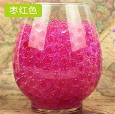 Bolas de gelatina mágicas para cultivo de barro, cuentas de agua de hidrogel en forma de perla para decoración del hogar y boda, 1000 unids/lote: 1