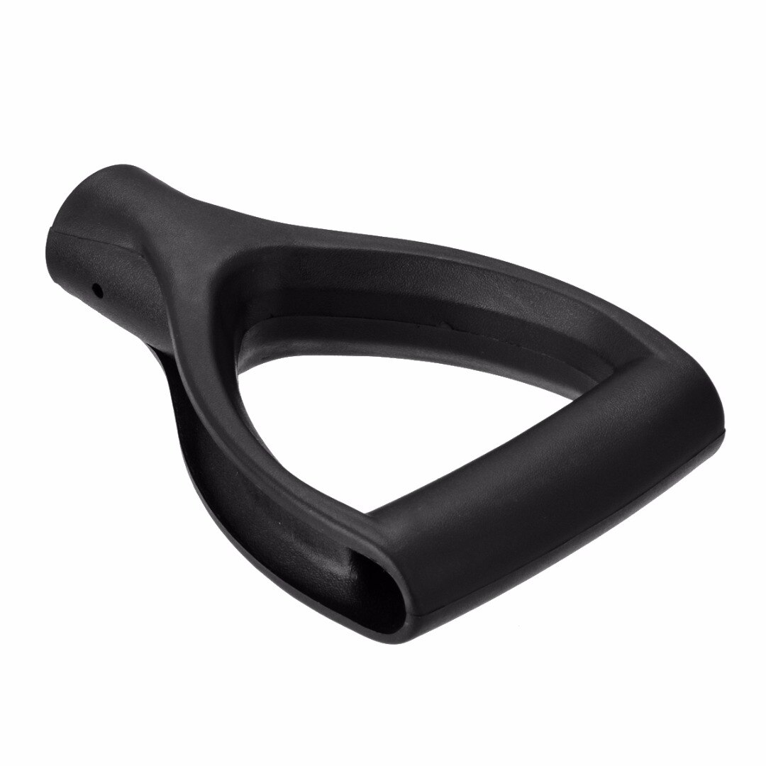 1pc plast scoop håndtag poly d greb håndtag græsplæne gård have snerydning spade gaffel skovl sort