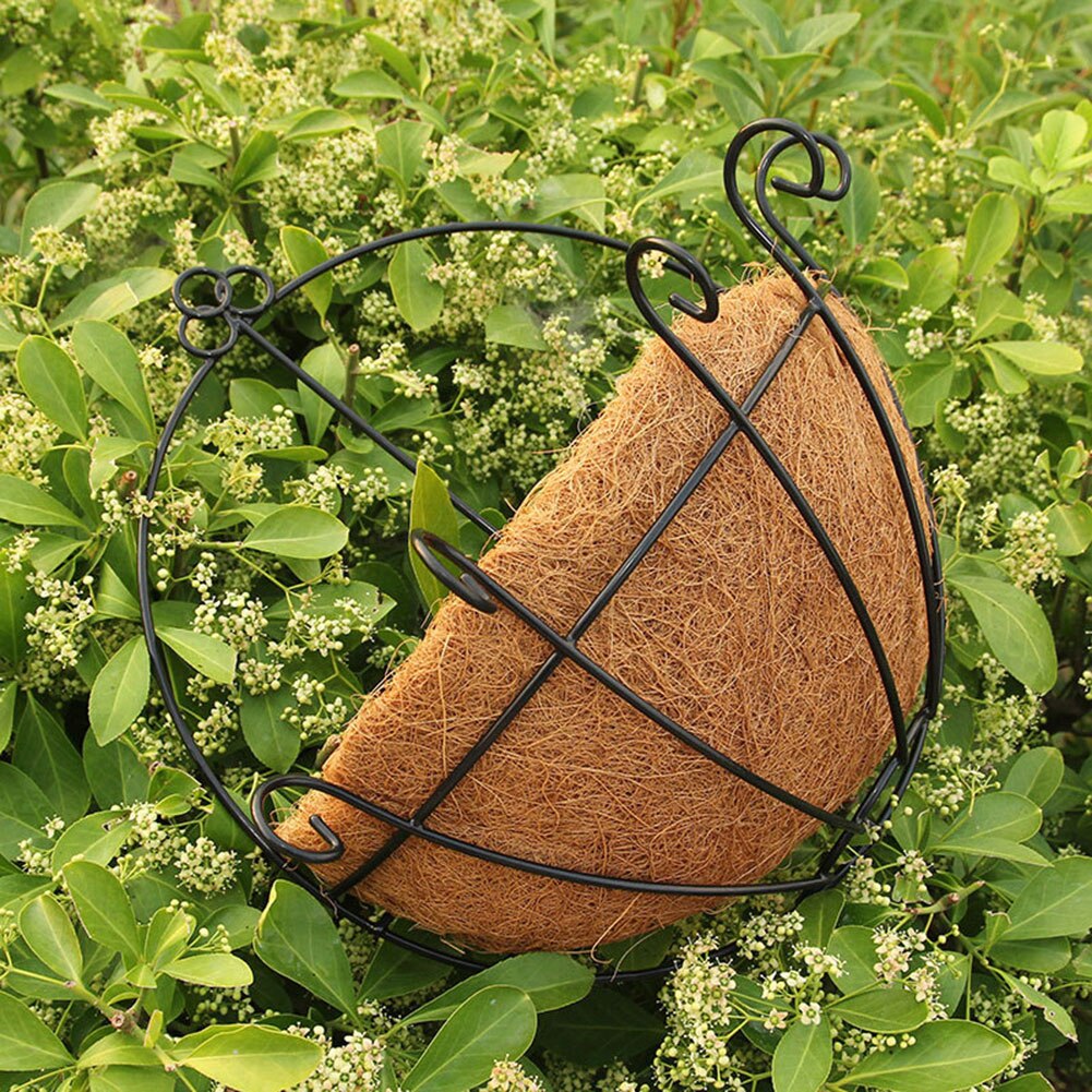 Vime rattan pendurado cestas planta cabide cesta de flores planta pote titular casa parede pendurado flowerpot decoração do jardim