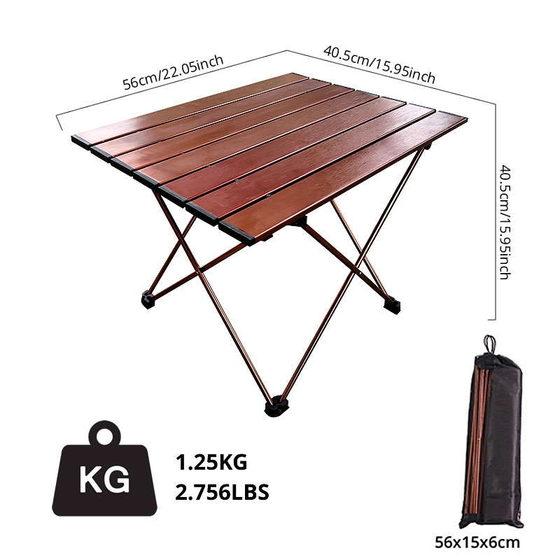 Outdoor Camping Barbecue Folding Table Portable Ultralight Aluminum Alloy Foldable Picnic BBQ Desk Aluminum Alloy Portable