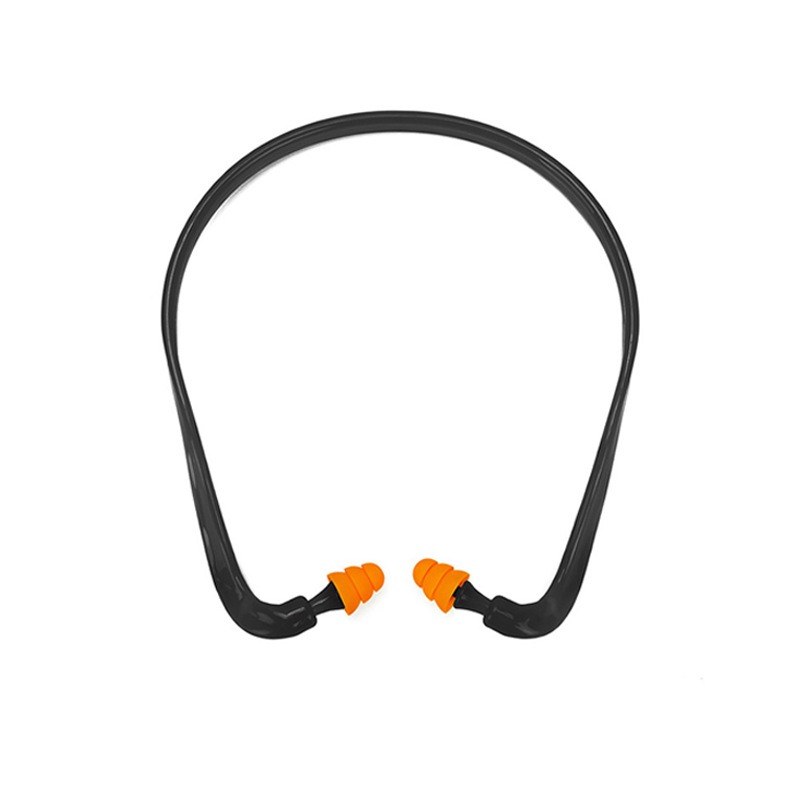 1PC Acoustic Headband Earplugs Anti-snoring and Noise-reducing Earplugs Anti-noise Swimming Industrial Factory Earplugs: WHITE