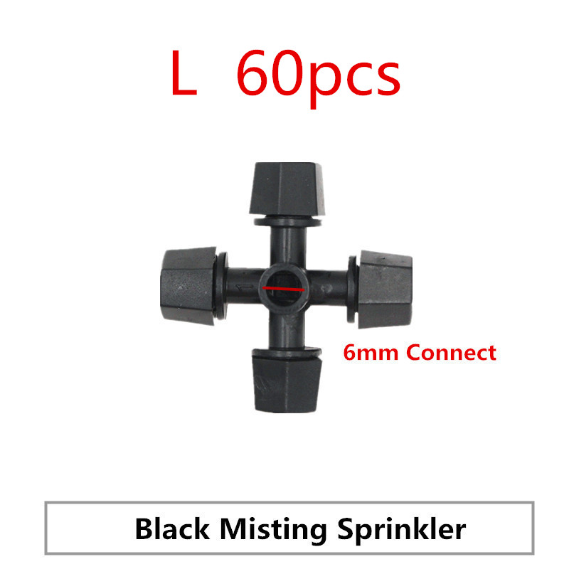 Micro irrigatore capovolto con spruzzatore a 360 gradi di tipo G in ugelli di nebulizzazione per rifrazione in serra per irrigazione a goccia: Luce Verde