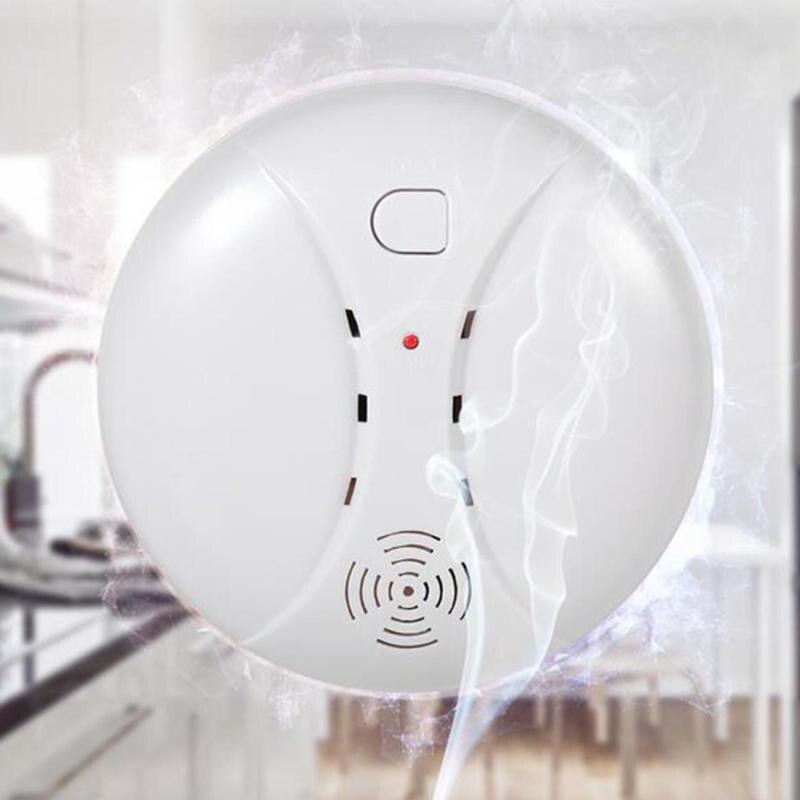 Wireless 433mhz Smog Detector Photoelectric Smoke Fire Sensor for Wireless Home Security WIFI GSM Alarm System