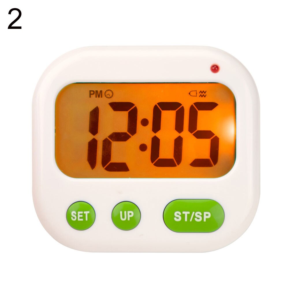 SALES！！ Vibration Backlight LED Digital Timer Electronic Desktop Student Alarm Clock
