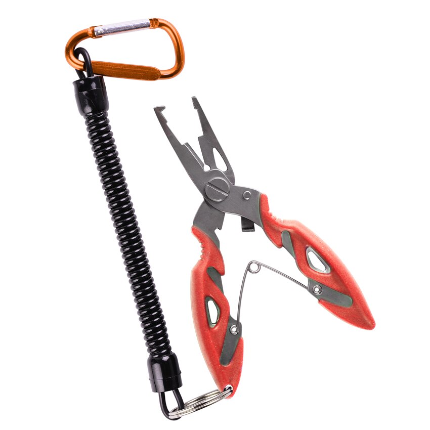 Angeln Zangen Fisch Linie Cutter Schere Mini Fisch Haken Entferner Multifunktions Werkzeuge Neue Schwarz Schnabel Kiefer: B-Orange