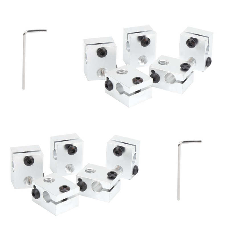 Thread Repair Insert Stainless wire sleeve insert 2 Sets Printer Heater Block Aluminum End Hesting Part Accessories