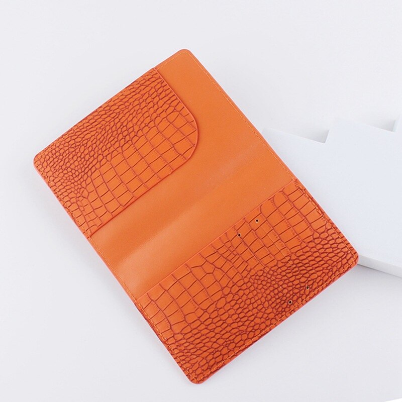 Map Passport Cover Crocodile Pattern Letter Women Men Travel Passport Cover Holder Travel Credit Card Holder Case