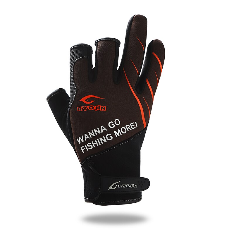 Vissershandschoenen Drie Vingers Herfst Winter Heren Vissershandschoen Warme Outdoor Vissershandschoen Drie Vinger Gesneden