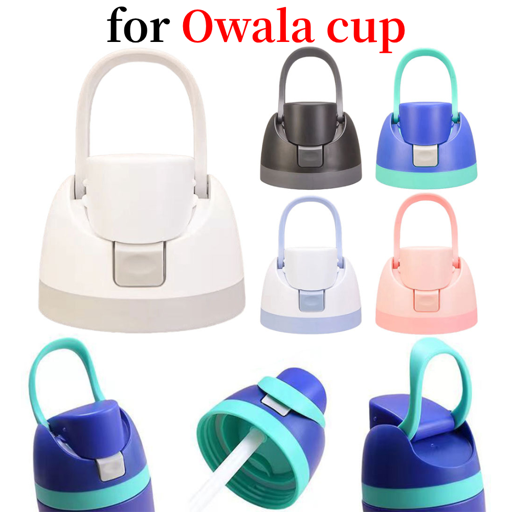 Replacement Cap No Water Leakage One Button Water Bottle Top Lid / Base BPA-Free Replacement Lid for Owala Freesip Bottle