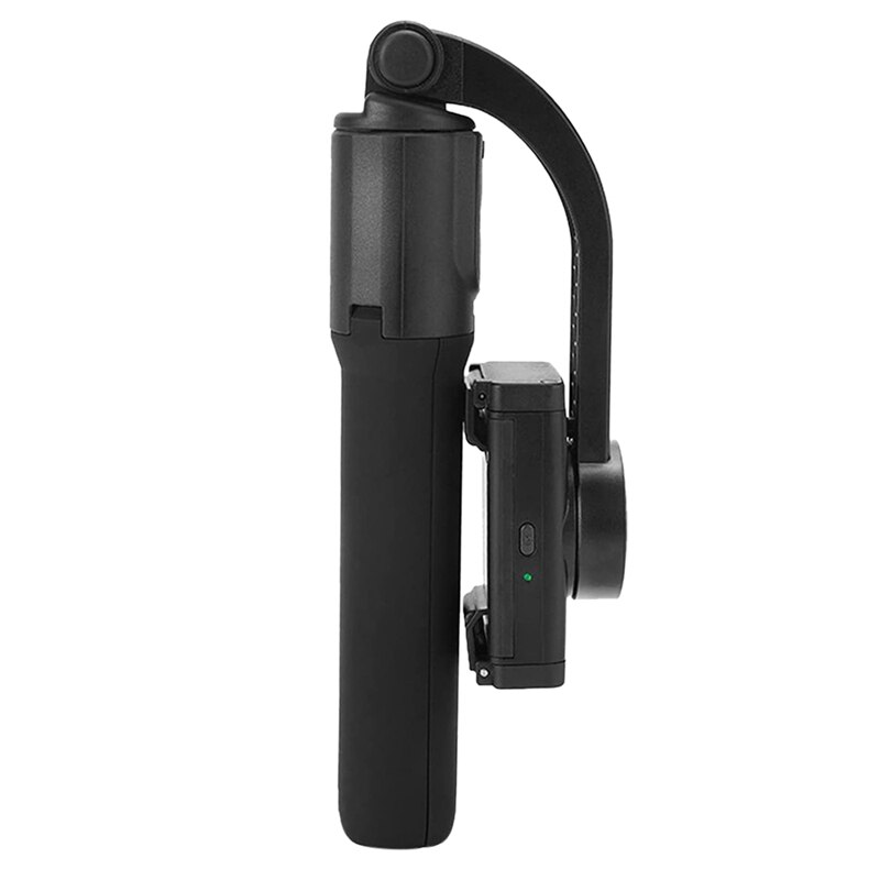 Rotating and Tilt Tripod Extendable Gimbal Stabilizer with Remote Control-Black: Default Title