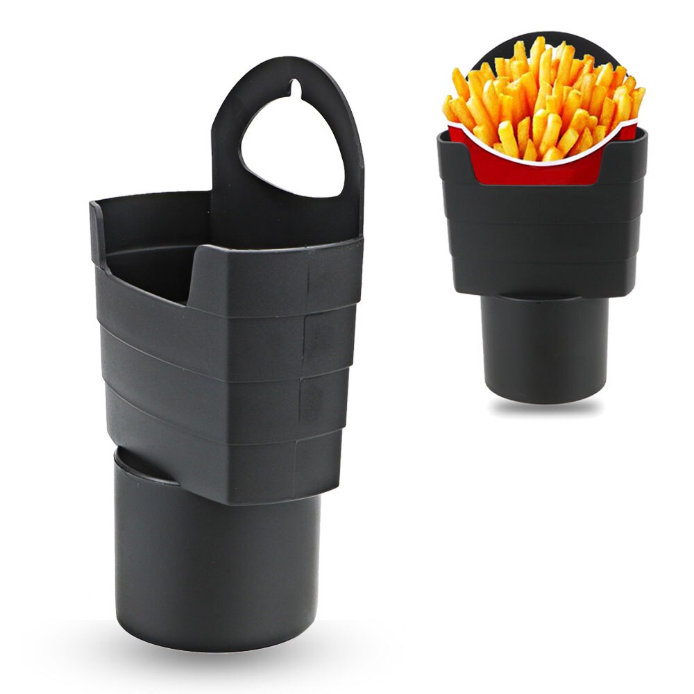 Car French Fries Cup Holder Food Drink Cup Holder Travel Eat In The Car Fries Snacks Box Car-Styling Storage Box Bucket