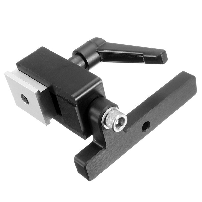Mijter Track Stop Voor T-Slot T-Spoor Houtbewerking Tool Duurzaam Houtbewerking Gereedschap Kit Limiet Accessoires Onderdelen set Zwart