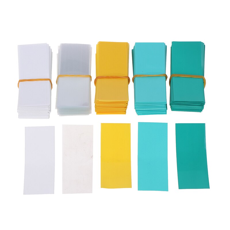 100 sztuk/partia bateria litowa enkapsulacji rury 18650 dedykowane rurki termokurczliwe Wrap izolowane odnowić pokrywa skóry folii pcv