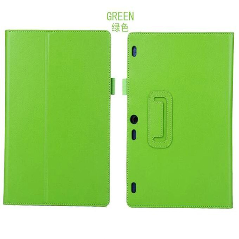 Funda inteligente con tapa para tableta, carcasa con soporte para lenovo tab 2, a10-70, A10, 30, x30F, A10-70F, a10, 10,1 pulgadas: green