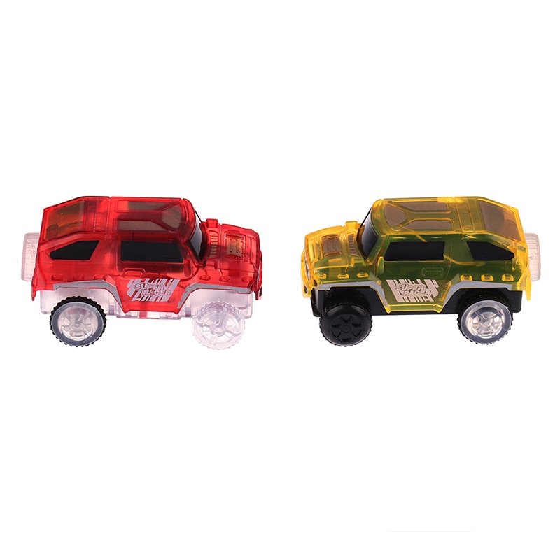 Educatief Elektronica Speciale Auto Voor Magic Spoor Speelgoed Met Knipperende Lichten Kid Railway Lichtgevende Machine Auto Brinquedos