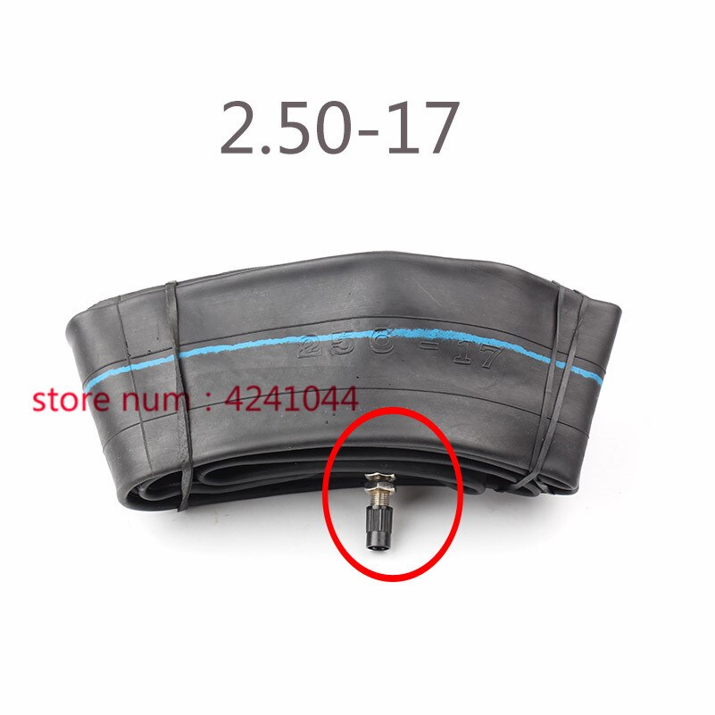 Motorcycle Tire Tube 2.50-17 80/90-17 inner tube for dirt bike/pit bike front 17 inch tyre parts use