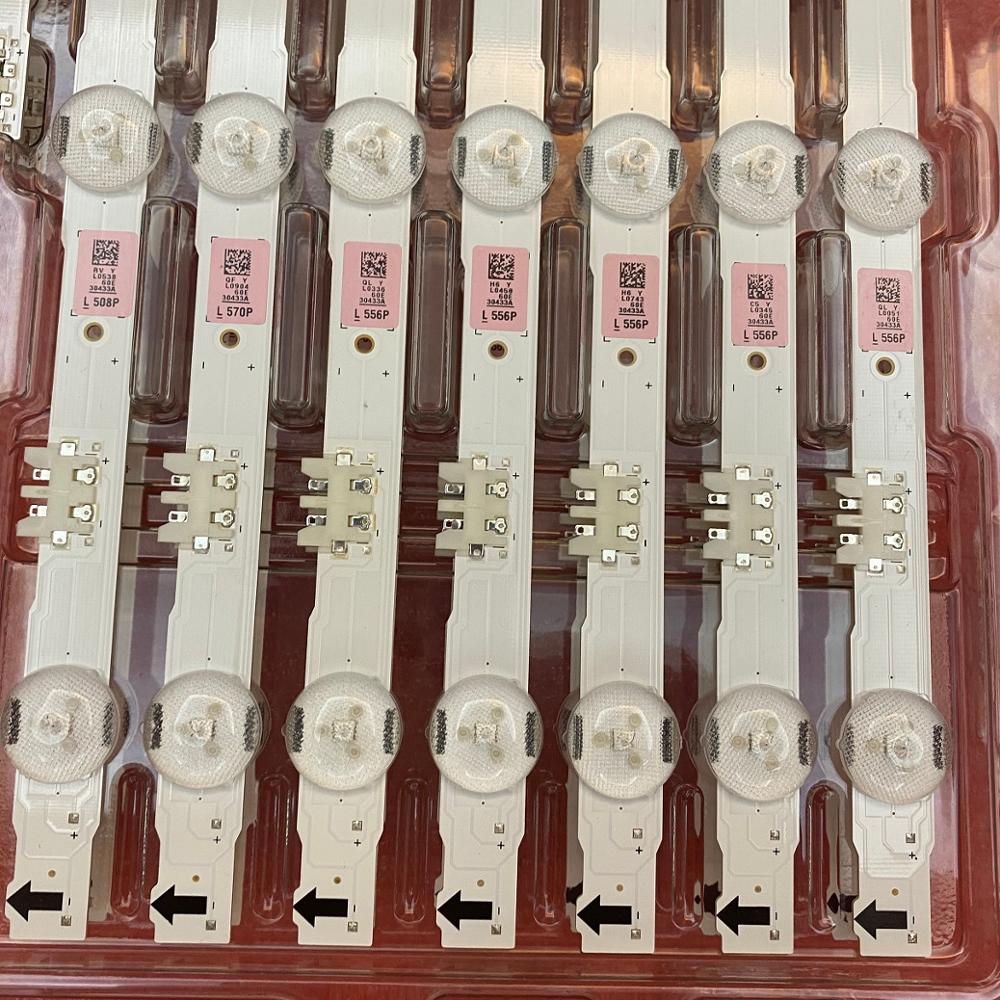 14pcs/set LED backlight strip for UE60H6250 UE60H6300 UE60H6200 UN60H6350 UE60H6270 UE60H6300 UE60J6240 D4GE-600DCA-R2 600DCB-R2