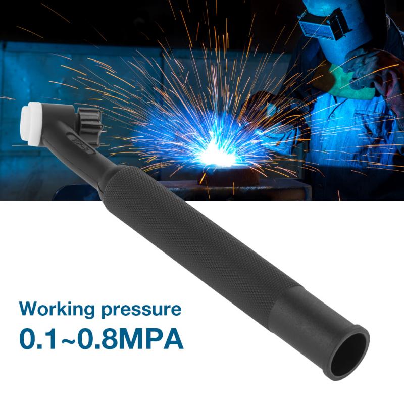 WP-9 SR-9 Tig Welding Torch Flexible Head Body with Valve Air Cooled Tig Welding Accessory Air Cooled Head Soldering Supplies