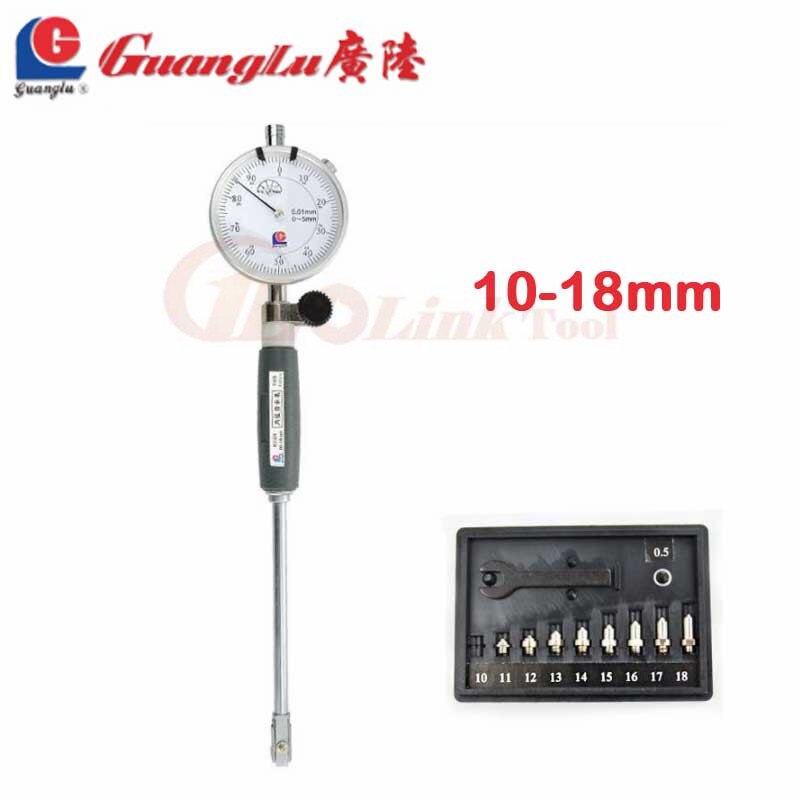 GUANGLU Dial Bore Gauge18-35mm 35-50mm 50-160mm/0.01mm Center Ring Dial Indicator Micrometer Gauges Measuring Tools